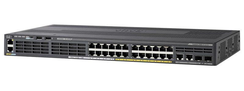 Cisco Catalyst 2960X-24PS-L POE with 2 SFP uplink interface Switch