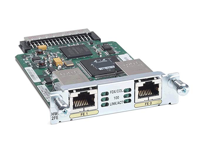 Cisco Router HWIC-2FE High-Speed WAN Interface Card