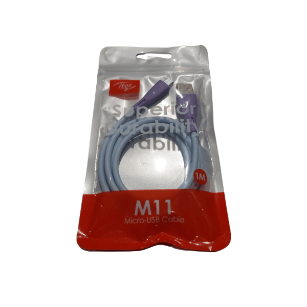 Itel ICD-M11 1M Data Cable - Micro USB Cable, Current 1.5A, Cable Speed: 480 Mbps