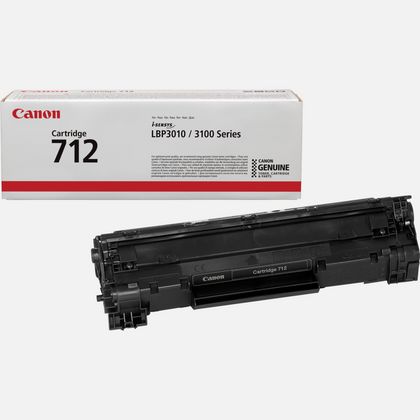 Canon Orignal 712 Black Toner Cartridge