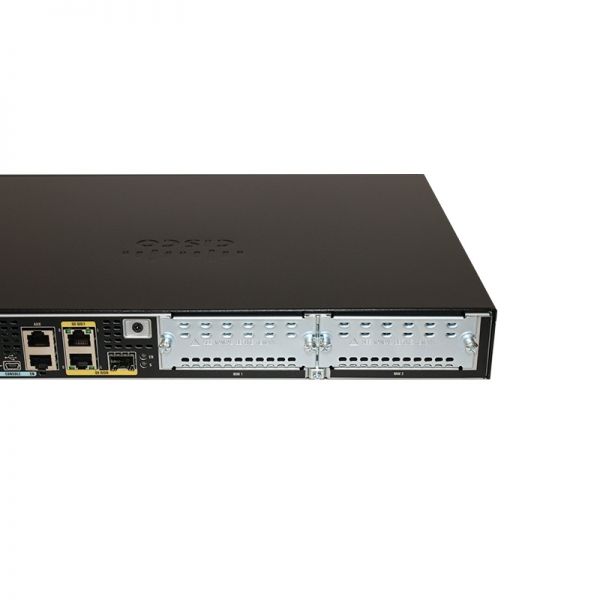 Cisco ISR4321/K9 4321 Integrated Service Router - Aggregate Throughput 50 Mbps to 100 Mbps, Total onboard WAN or LAN 10/100/1000 ports 2, RJ-45-based ports 2