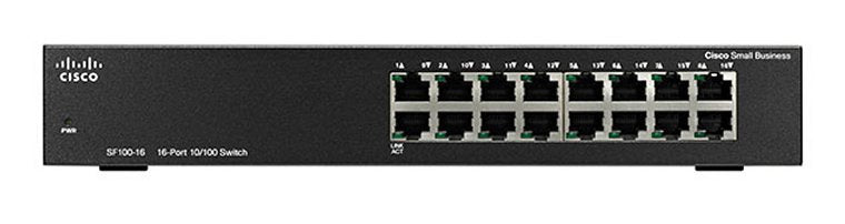 Cisco SF100-16 16-Port 10/100 Switch