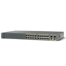 Cisco WS-C2960-24PC-S Catalyst 2960 24-PT 10/100 Ethernet Switch -Rack-mountable 1U, Power Over Ethernet (PoE