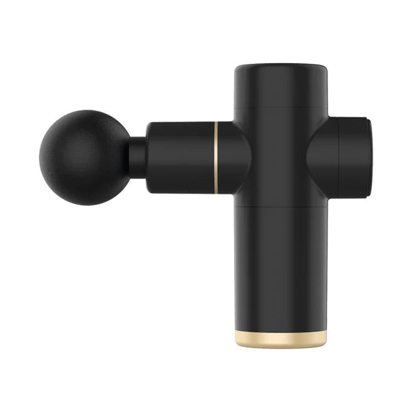 Green Lion GNFG2500MBK Contento Portable Massage Gun - 6 Different Massage Speeds, Spherical Massage Head