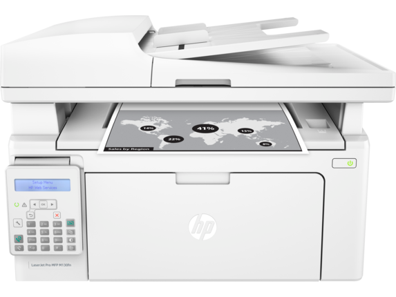 HP LaserJet Pro M130fn - G3Q59A All-in-One Monochrome Laser Printer