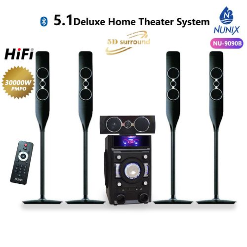 Nunix NU-9090B 5.1 Channel Home Theater System