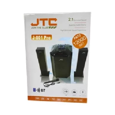 JTC J-801 Pro 2.1CH Home Theater Sub Woofer Speaker