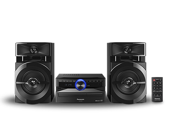 Panasonic SCUX100EK Hi-Fi Home Theater System - 300W RMS, FM tuner, MP3 playback