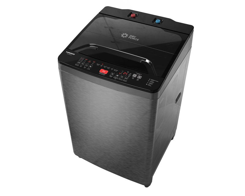 Tornado TWT-TLN12LDS 12 KG Top Load Automatic Washing Machine - with Pump, Soak Course 