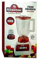 Rashnik RN-999 1.5 Liters Blender - 350W, with Grinder, Powerful 4 speeds control with pulse