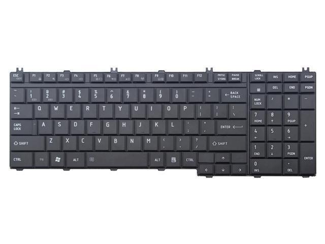 Toshiba Satellite C675 Laptop Replacement Keyboard