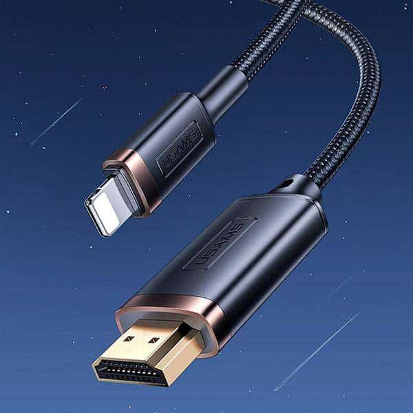 USAMS US-SJ509 U70 Lightning to HDMI HD Video Cable