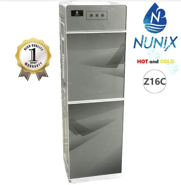 Nunix Z16C Hot And Cold Water Dispenser-Silver
