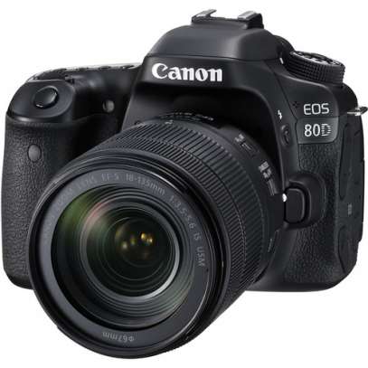 Canon EOS 80D DSLR Camera with 18-135mm Lens (1263C011AB)