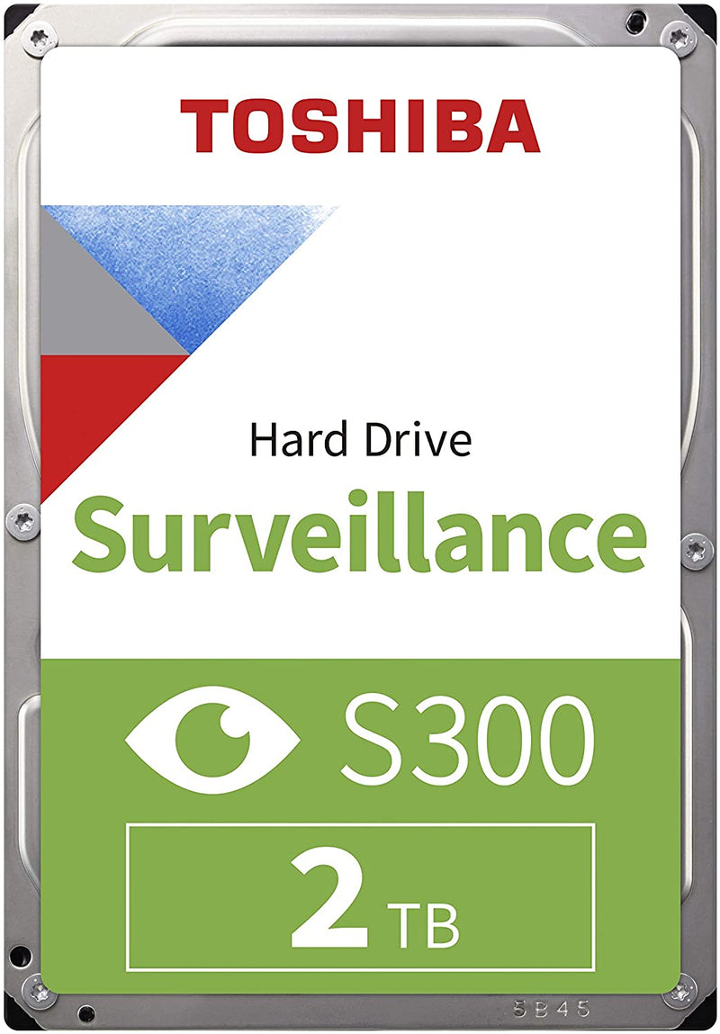 Toshiba S300 2TB Surveillance Hard Drive (HDWT720UZSVA5400PPM)