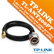 TL-ANT200PT 0.5M Low-loss N-Type Male to RP-SMA Male Pigtail Cable