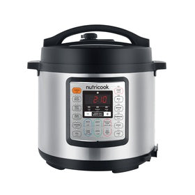 Von VSCP60MMX 6Liters Pressure Cooker - Aluminium inner pot with non-stick coating, 15 in 1 multi-function