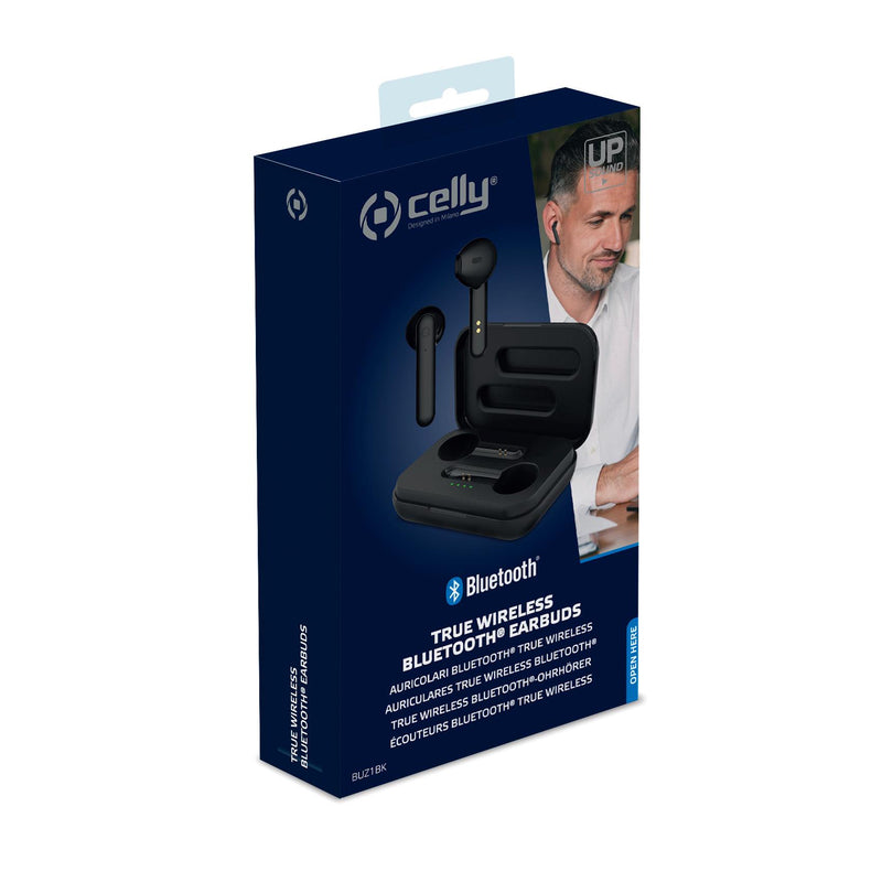 Celly BUZ1WH TWS Bluetooth Earphones - Scope: 10 M