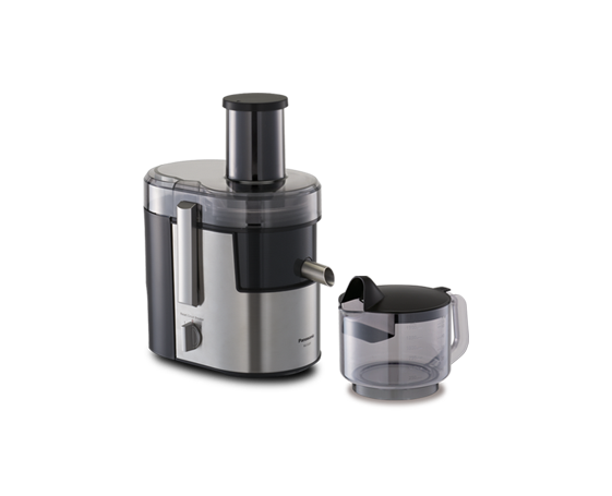 Panasonic MJ-DJ01STZ Juice Extractor - 800 W, Large feeding tube, steel centrifugal, 2 Speed Juicing