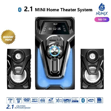 Nunix NU-T4 2.1CH Home Theater System Sub Woofer Speaker