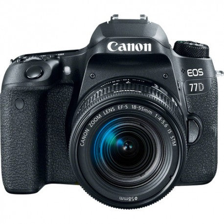 Canon EOS 77D DSLR Camera with 18-55mm Lens (1892C017BA)