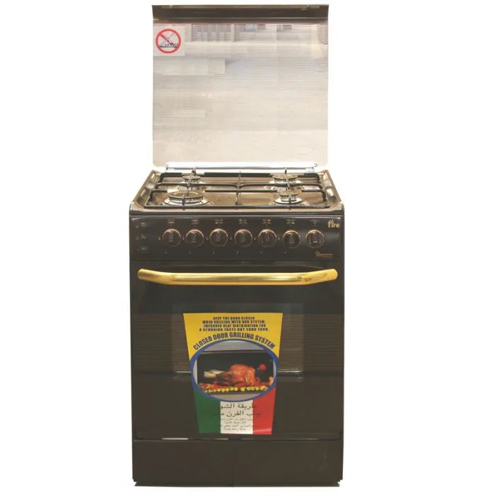 Ramtons EB/302 5693 4 Burners Gas Cooker - Auto Ignition