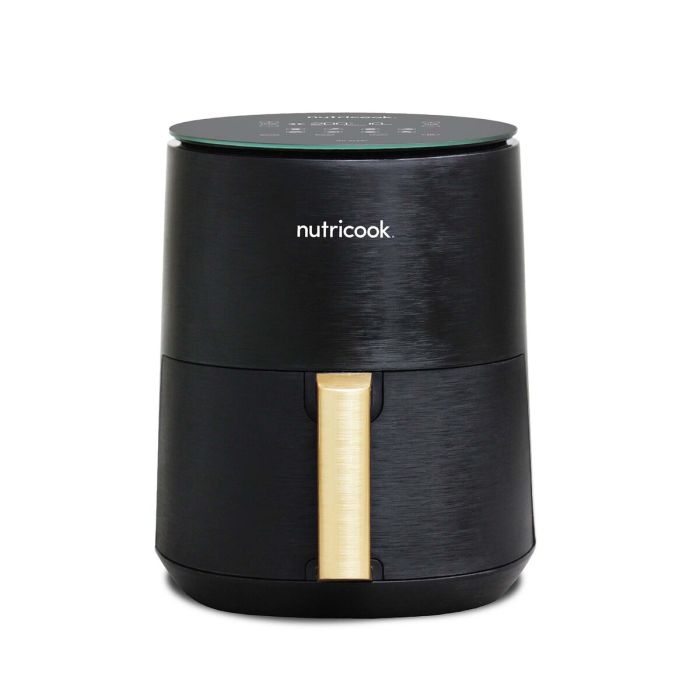 NutricookNC-AF103K 3Ltrs Mini Air Fryer - One touch control for 8 Cooking Presets