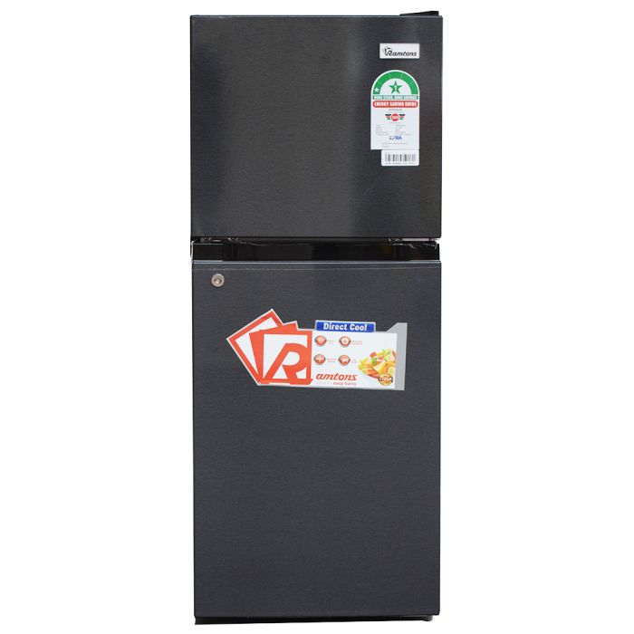 Ramtons RF/330 127Ltrs Double Door Refrigerator - CFC Free, Direct Cool, Adjustable Thermostat