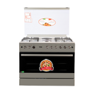 Von F9E50E2/ F9E42G2.IL.S/ VAC9F042WX 4 Gas + 2 Electric Cooker - Electric oven & grill, Fan assisted oven