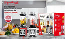 Signature SG-HS360D 2.5 Ltrs Professional Heavy Duty Commercial Blender - 5 speed gauge, 1800W, Stainless steel blades,