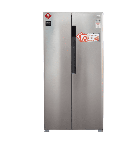 Ramtons RF/319 430Ltrs Side By Side LED Refrigerator - No Frost, Adjustable Thermostat