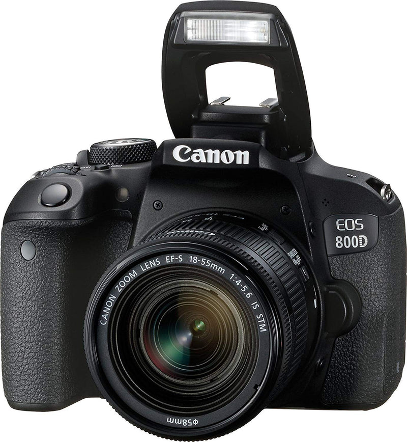 Canon EOS 800D Digital SLR with 18-55 is STM Lens (1895C002BA)