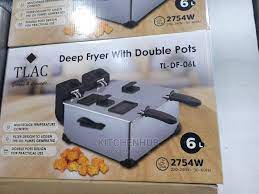 TLAC TL-DF-06L 6 litres Deep fryer -  Double pots, Multistage temperature control