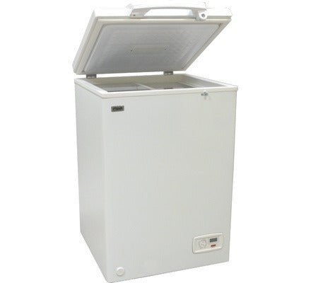 Mika MCF100SG (SF125SG) 99Ltrs Deep Freezer - One basket, Thick thermal insulation to retain cold