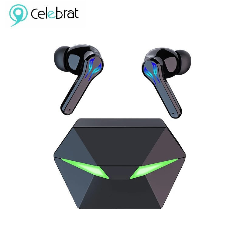 Celebrat TWS-W13 Bluetooth Gaming Earbuds - Music time: 5 hours , Charging time: 2 hour
