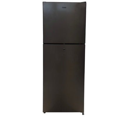Mika MRNF201XLB 201Ltrs Refrigerator - No Frost , Double Door-Stainless Steel,  3D Cooling