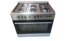 TLAC I - 9012T Standing Cooker - 4 gas burners + 2 electric Rapid Hot plate