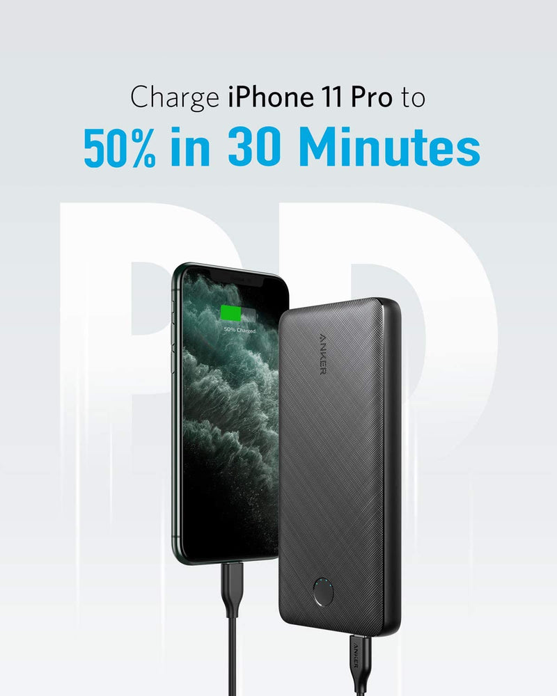 Anker PowerCore Metro Essential 20000 PD - Black Fabric (A1281H11)