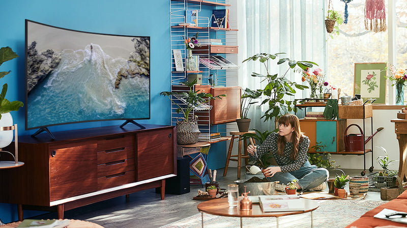Samsung 65 Inch Curved Panel 4K UHD Smart HDR TV (65TU83000)