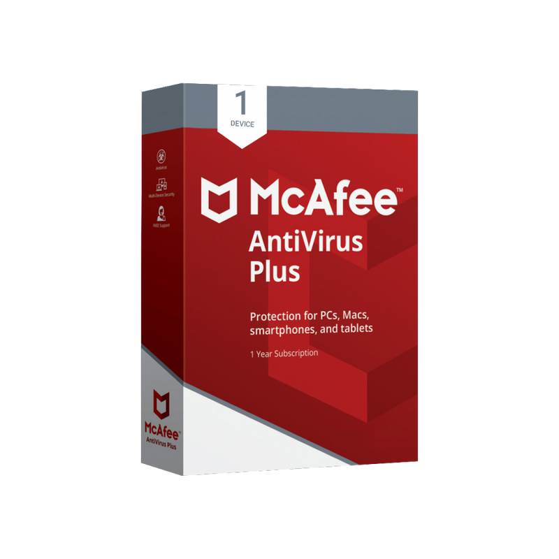 Mcafee Antivirus Plus 1 USER 1 YEAR (MULTI-DEVICE) 2020