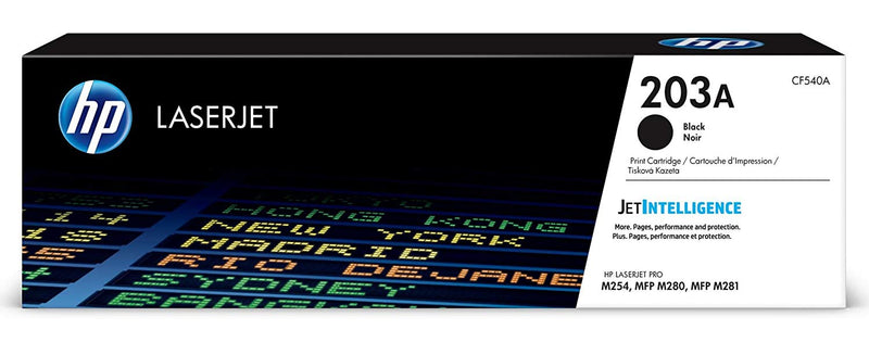 HP 203A Black Original LaserJet Toner Cartridge(CF540A)