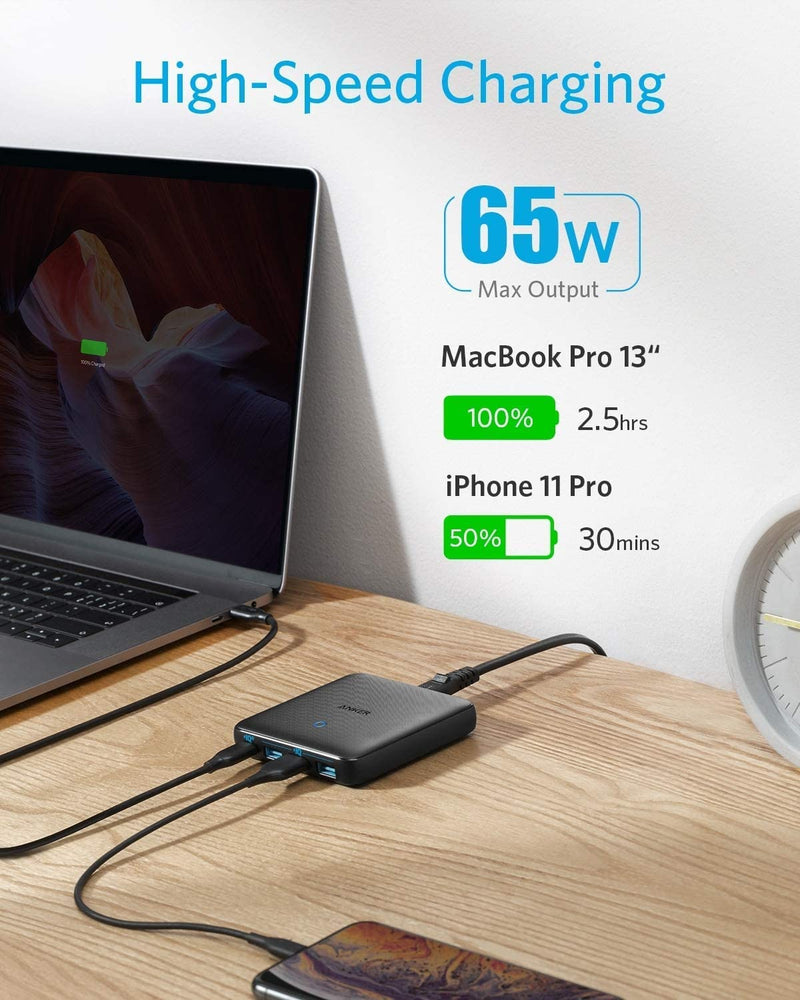 Anker PowerPort Atom III Slim(Four Ports) (A2045211) Charger