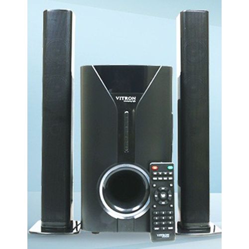 VITRON V527 Sound System 2.1 Functional Remote Speaker Subwoofer 55w v527