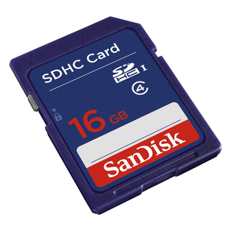 SanDisk 16GB SDHC Flash Memory Card for Camera (SDSDB-016G-B35)