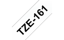 Brother TZe-161 Labelling Tape Cassette – Black on Clear, 36mm wide
