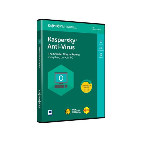 Kaspersky Antivirus 2019 1+1 User - Real-Time protection