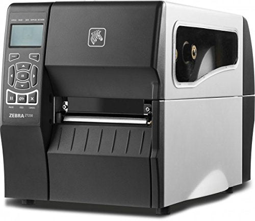 Zebra ZT230 203dpi Ethernet Label printer, with LCD - Thermal Transfer  - ZT23042-T0E200FZ