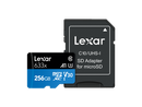 Lexar 256GB High-Performance 633x microSDHC/microSDXC UHS-I Card (LSDMI256BB633A)