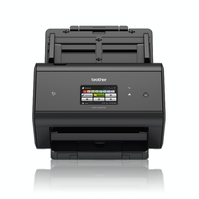 Brother ADS-3600W 50 sheet ADF (NFC) High-Speed Wireless Document Scanner