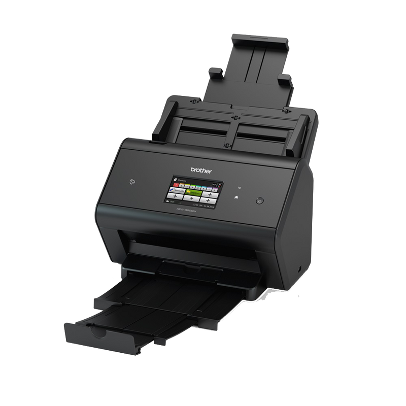 Brother ADS-3600W 50 sheet ADF (NFC) High-Speed Wireless Document Scanner